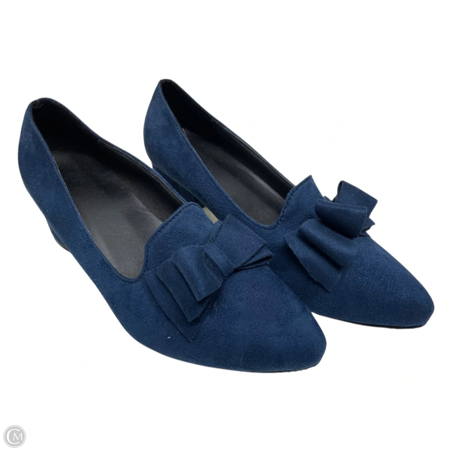 Shoes Heels Block By Clothes Mentor In Navy, Size: 8.5