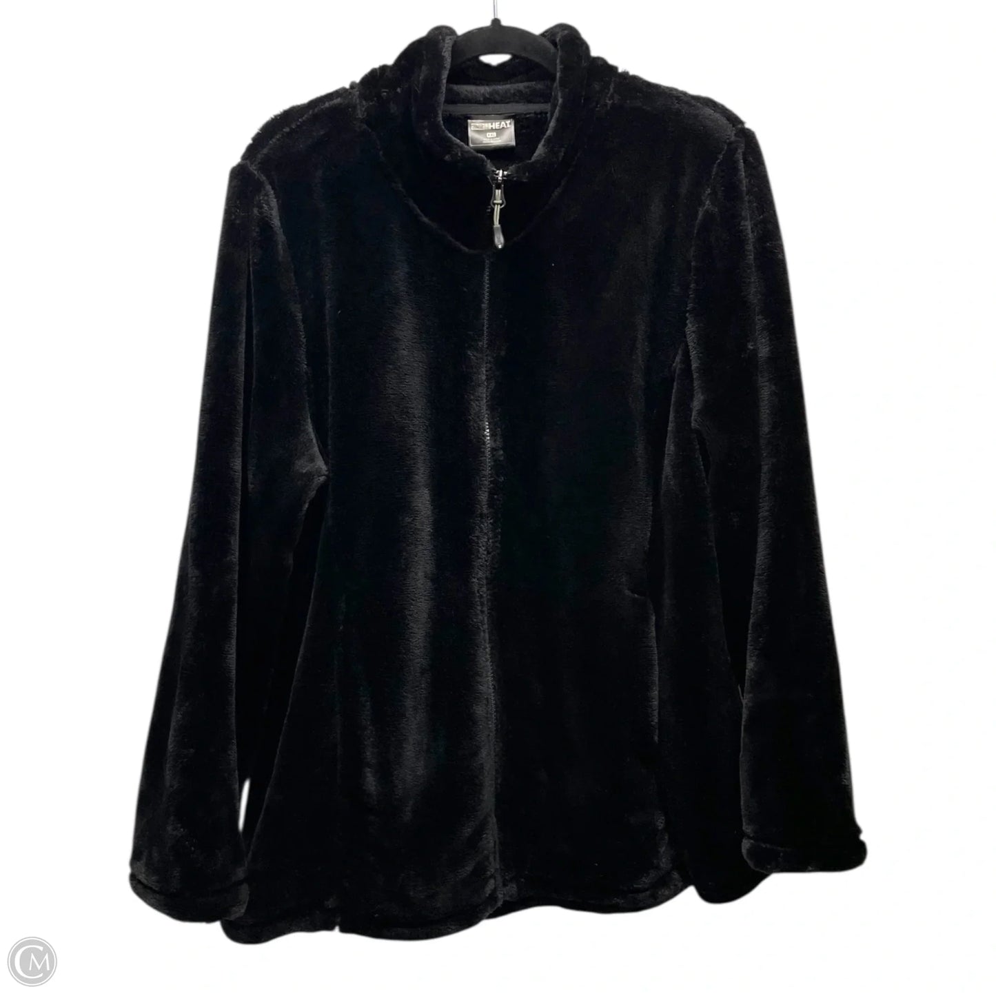 Jacket Faux Fur & Sherpa By 32 Degrees In Black, Size: 2x