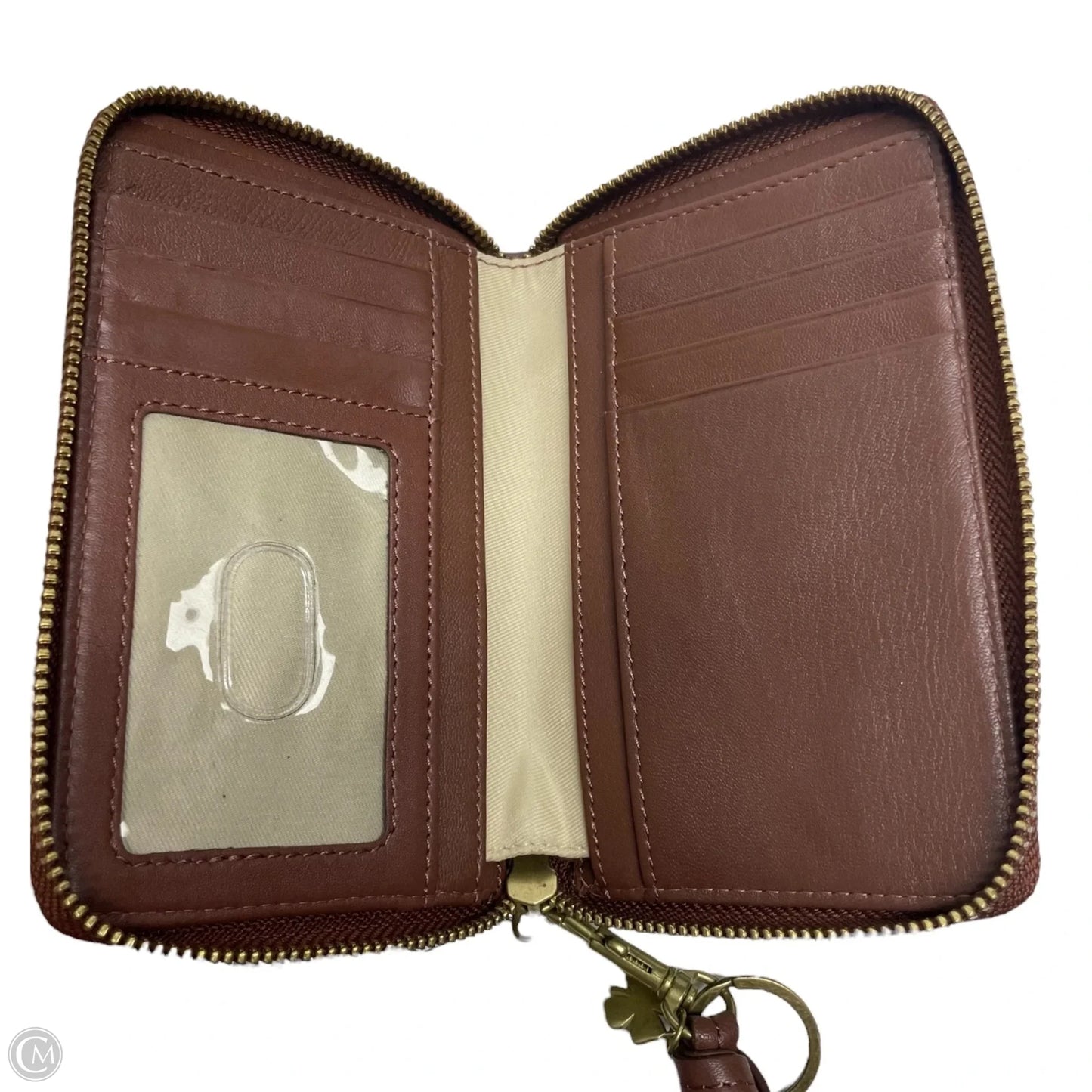 Wristlet Leather By Lucky Brand, Size: Medium