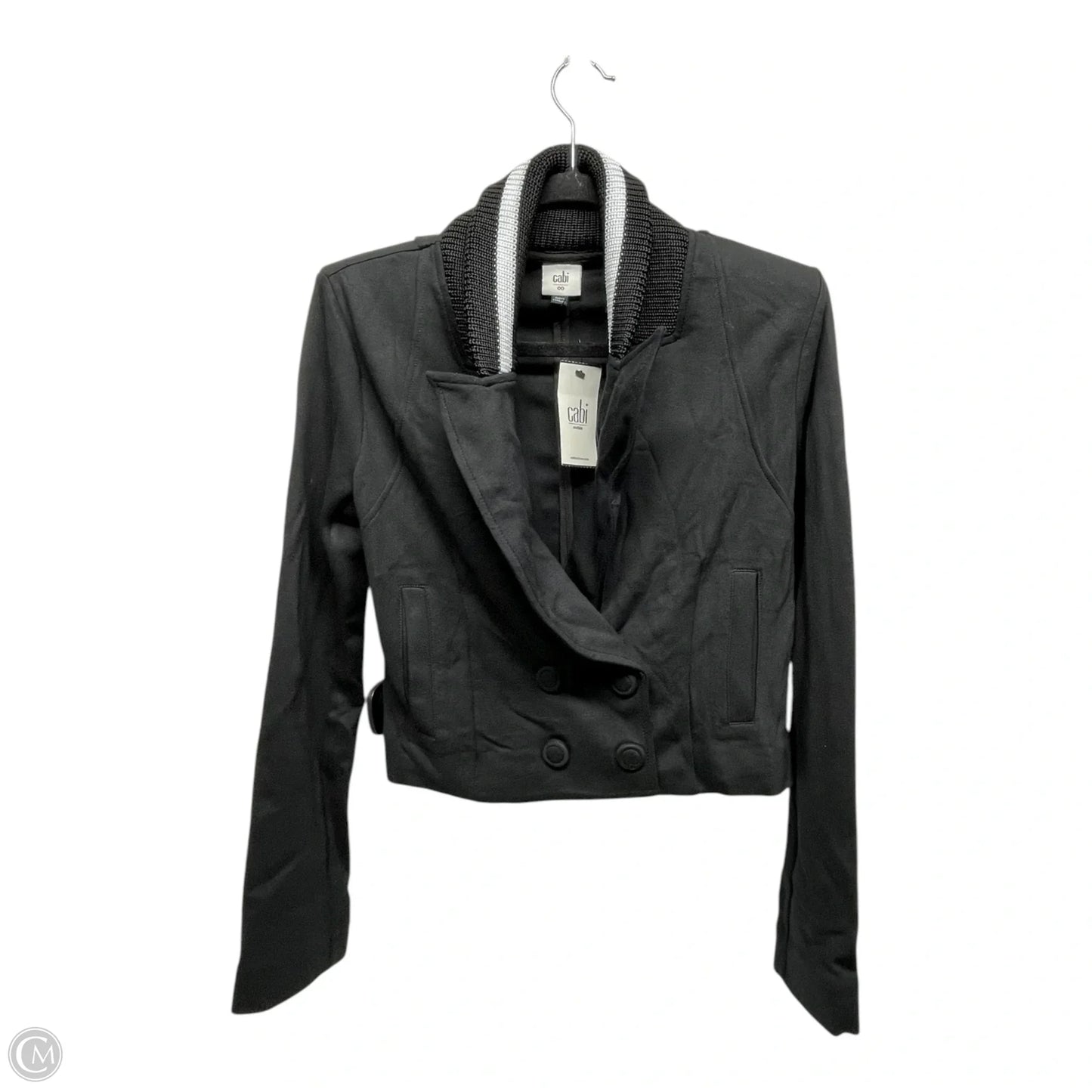 Jacket Other By Cabi In Black & White, Size: Xxs