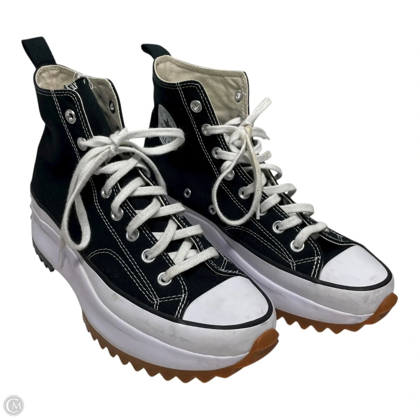 Shoes Sneakers By Converse In Black & White, Size: 11