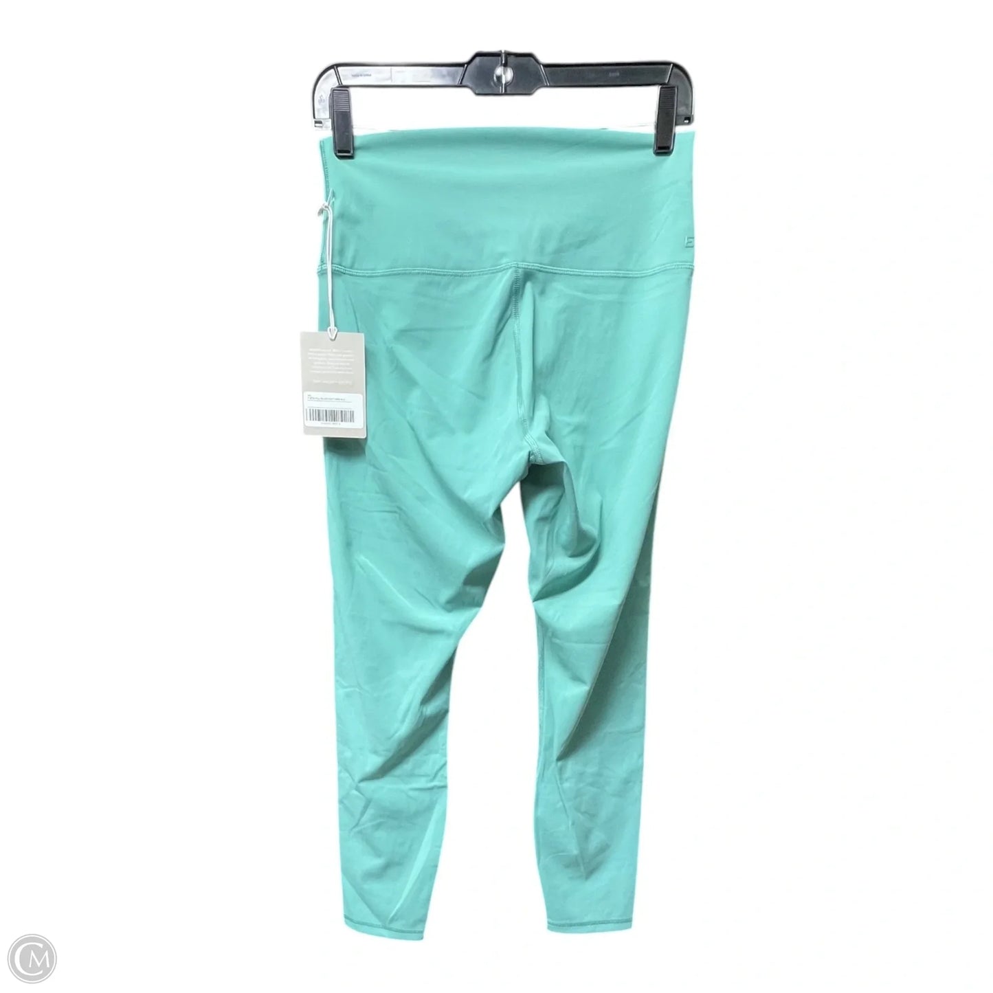 Athletic Leggings By Everlane In Aqua, Size: M