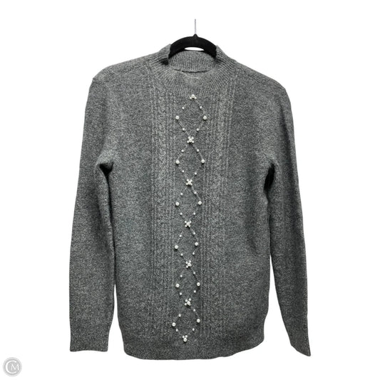 Sweater By Elle In Grey, Size: S