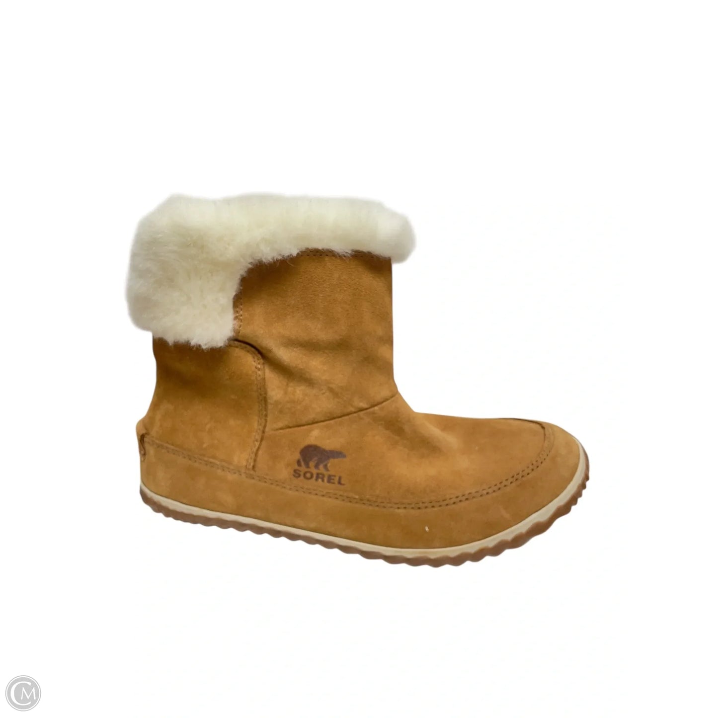 Boots Snow By Sorel In Brown & White, Size: 9.5