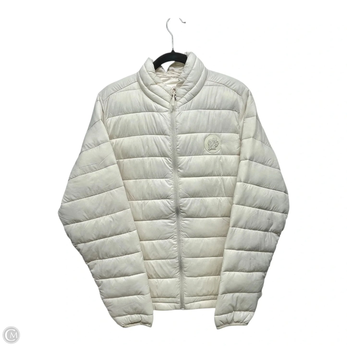 Jacket Puffer & Quilted By Cmc In Cream, Size: Xl
