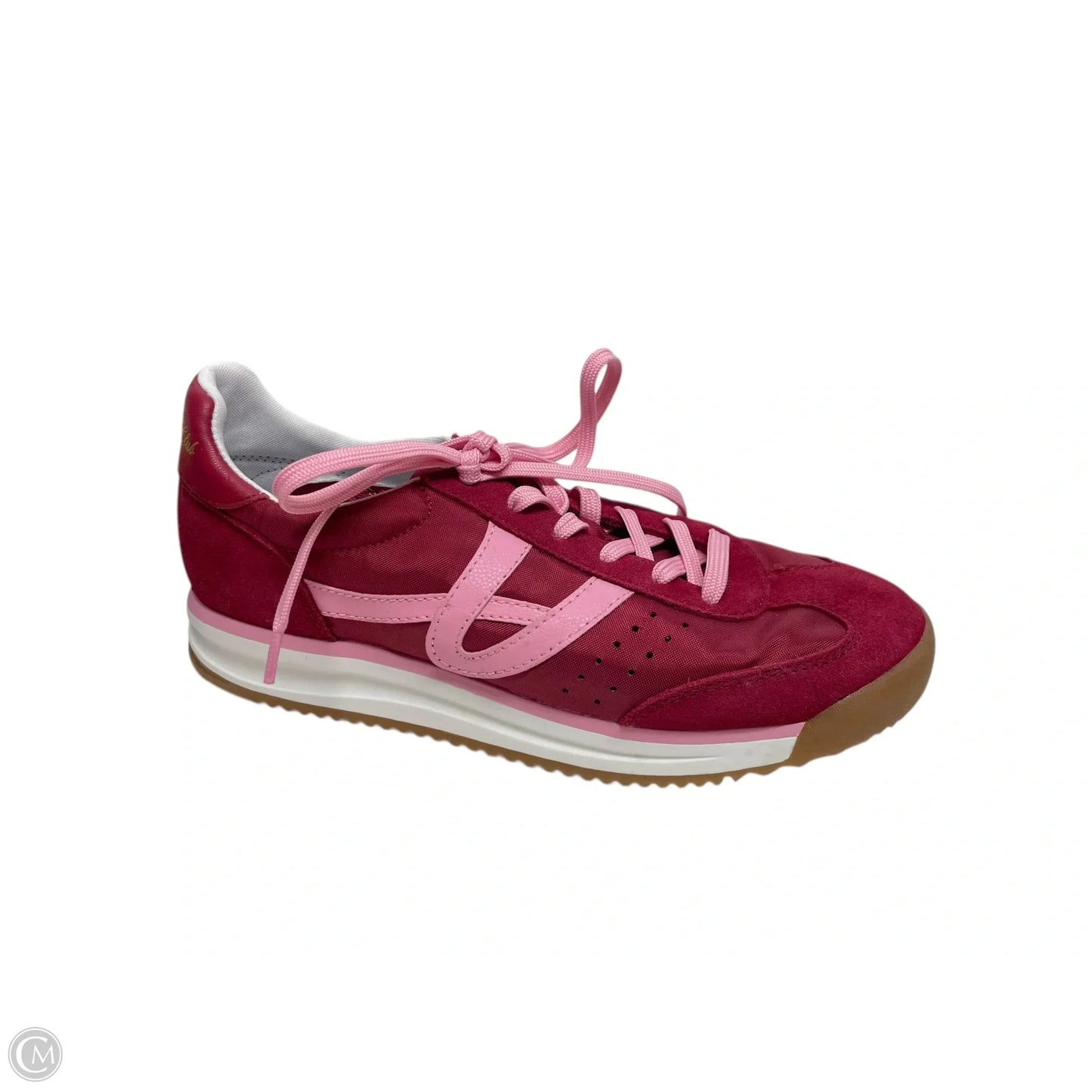 Shoes Sneakers By Aldo In Pink & Red, Size: 8