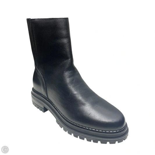 Boots Ankle Heels By Calvin Klein In Black, Size: 8
