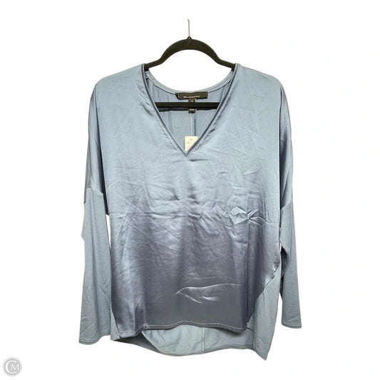 Top Long Sleeve By White House Black Market In Blue, Size: S