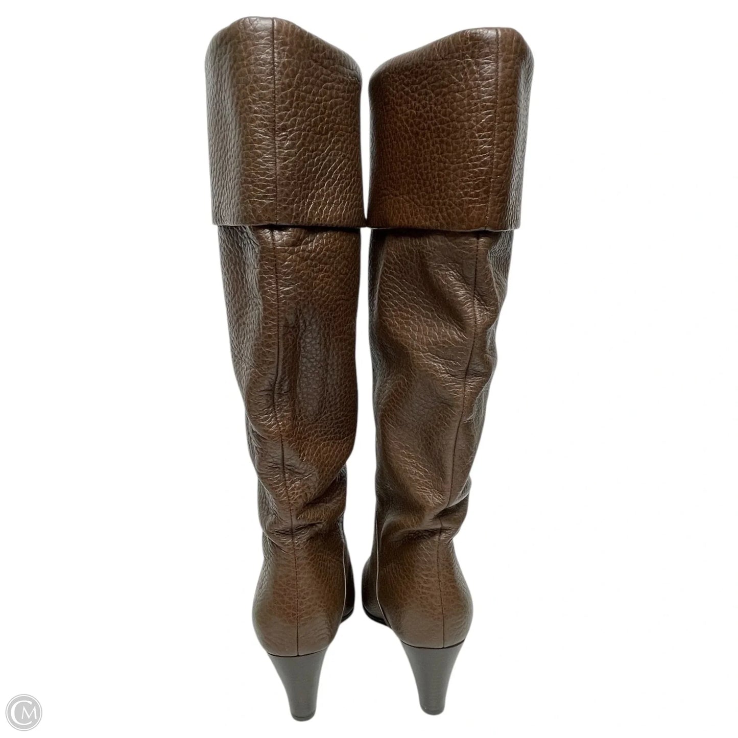 Boots Mid-calf Heels By Tahari By Arthur Levine In Brown, Size: 8