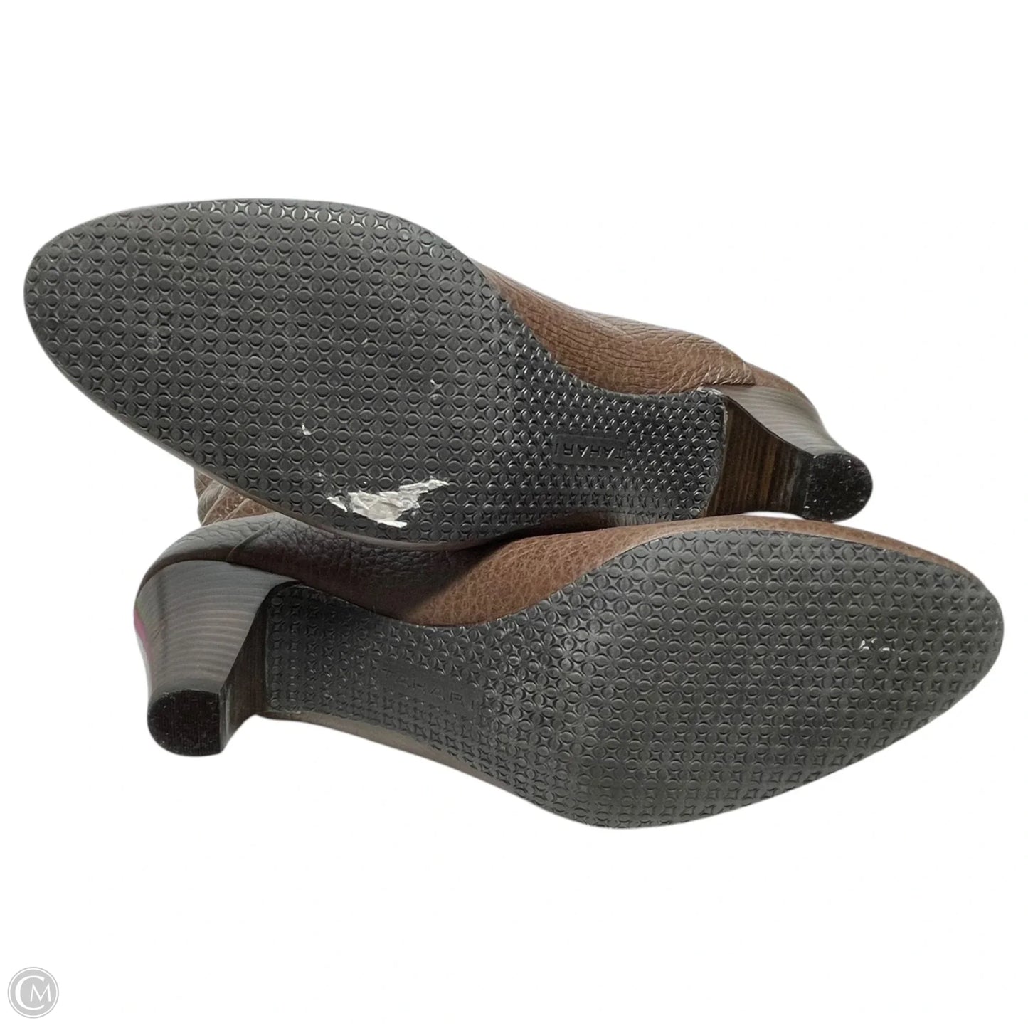 Boots Mid-calf Heels By Tahari By Arthur Levine In Brown, Size: 8
