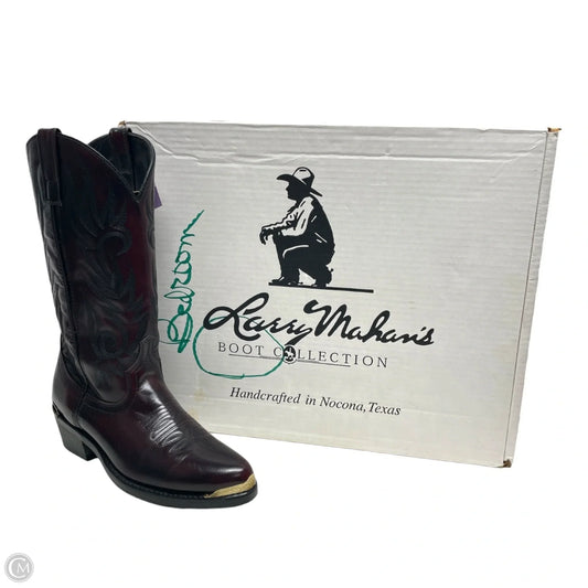 Boots Western By Laredo In Maroon, Size: 9.5