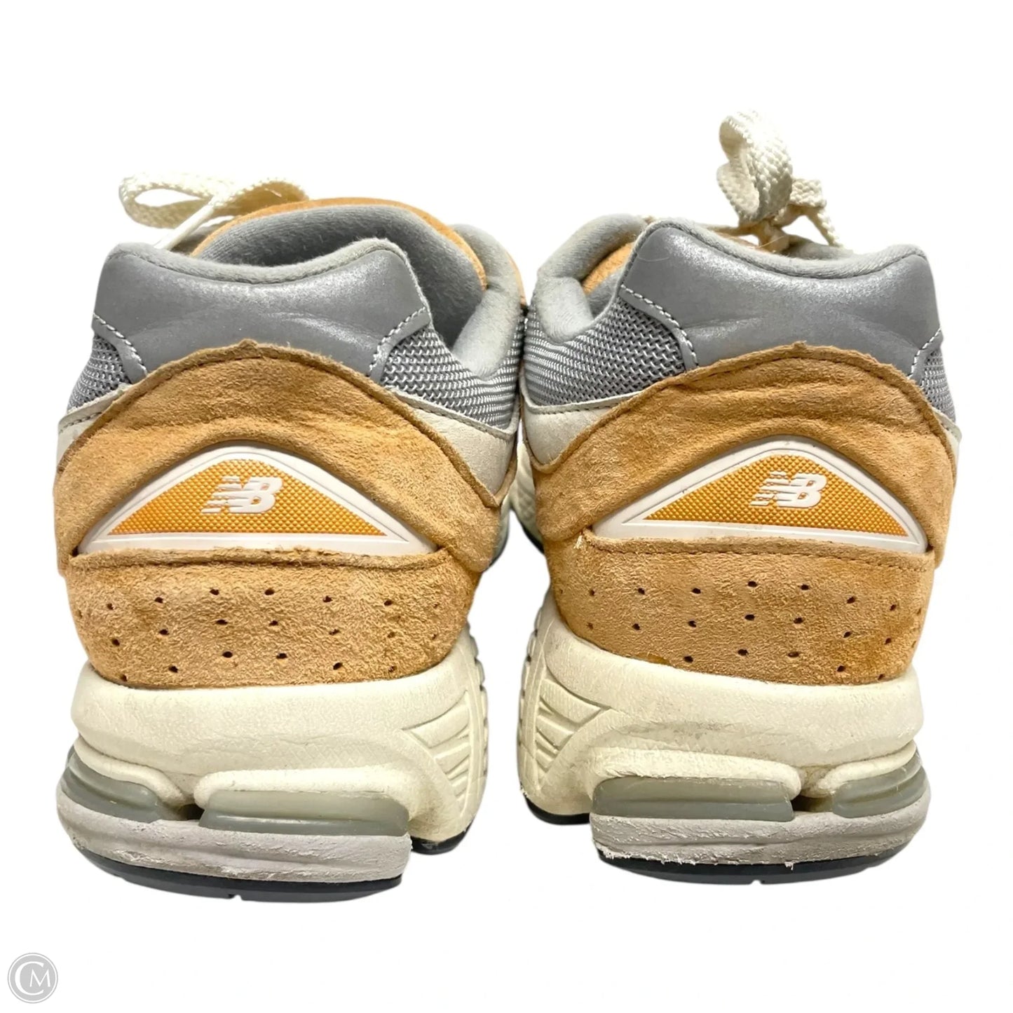 Shoes Athletic By New Balance In Grey & Tan, Size: 9.5