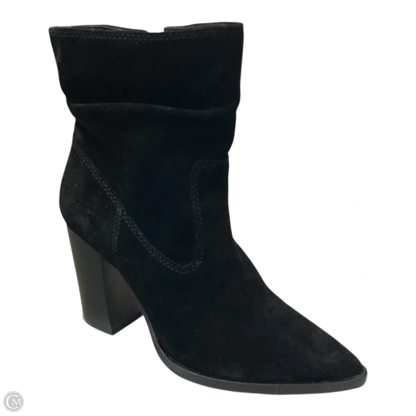 Boots Ankle Heels By Vince Camuto In Black, Size: 7