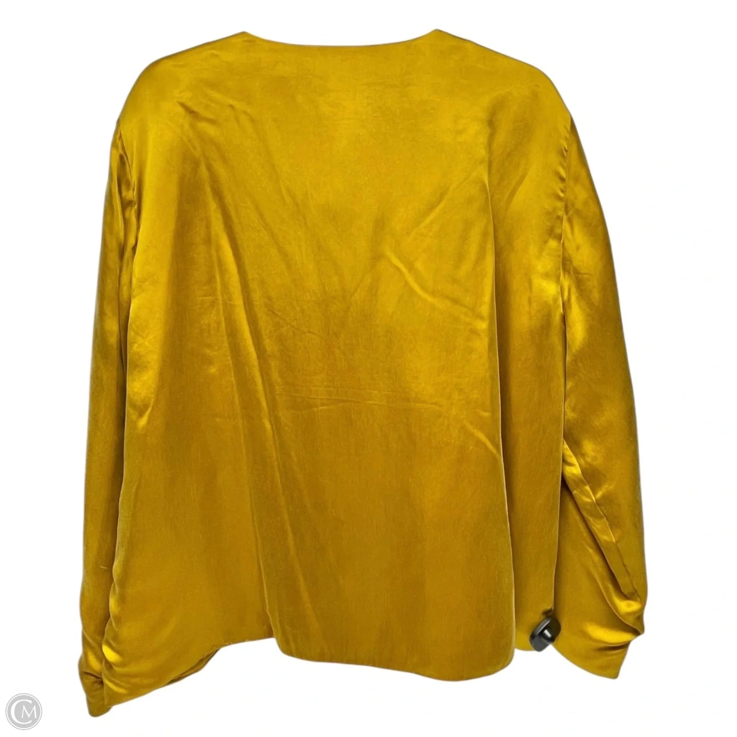 Jacket Other By Eileen Fisher In Yellow, Size: L