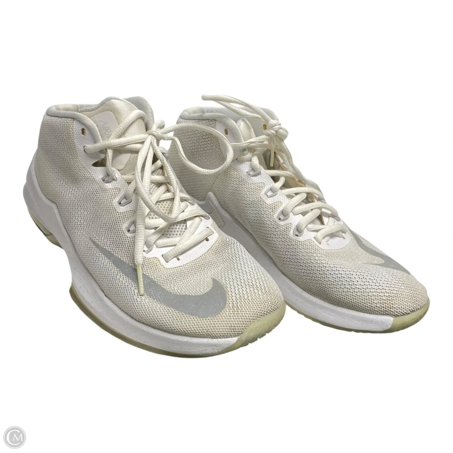 Shoes Athletic By Nike In White, Size: 8