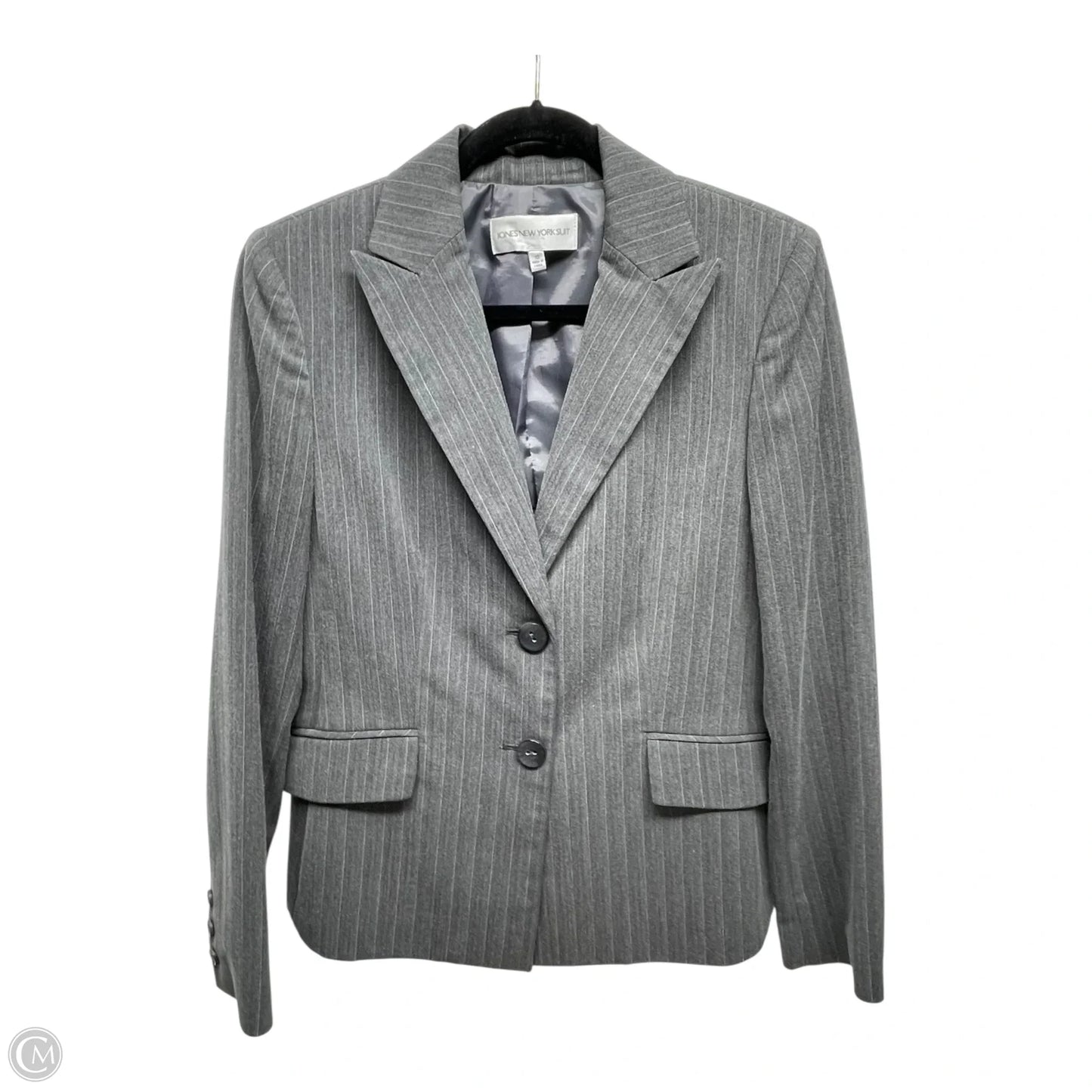 Blazer By Jones New York In Grey, Size: 10