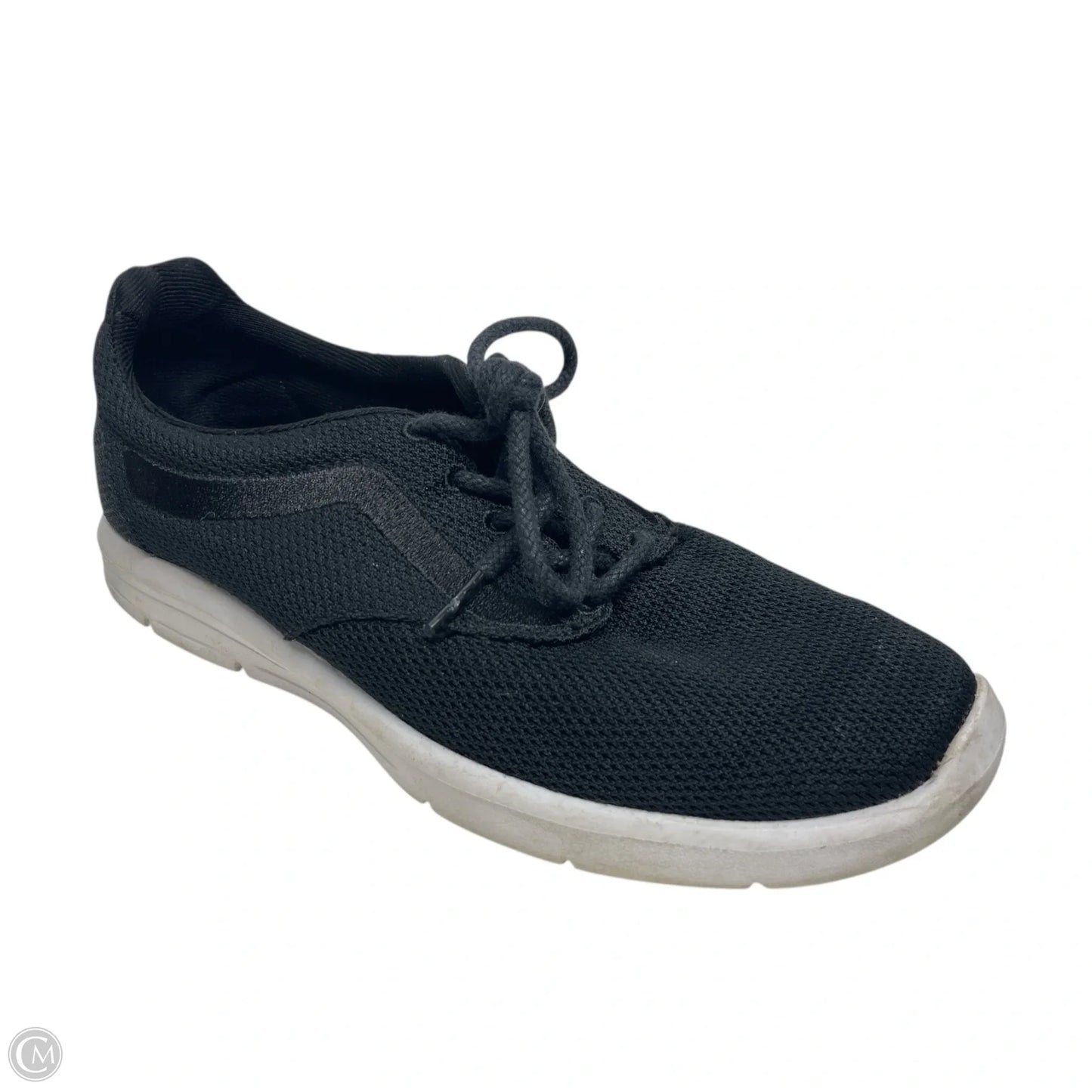 Shoes Athletic By Vans In Black, Size: 7.5