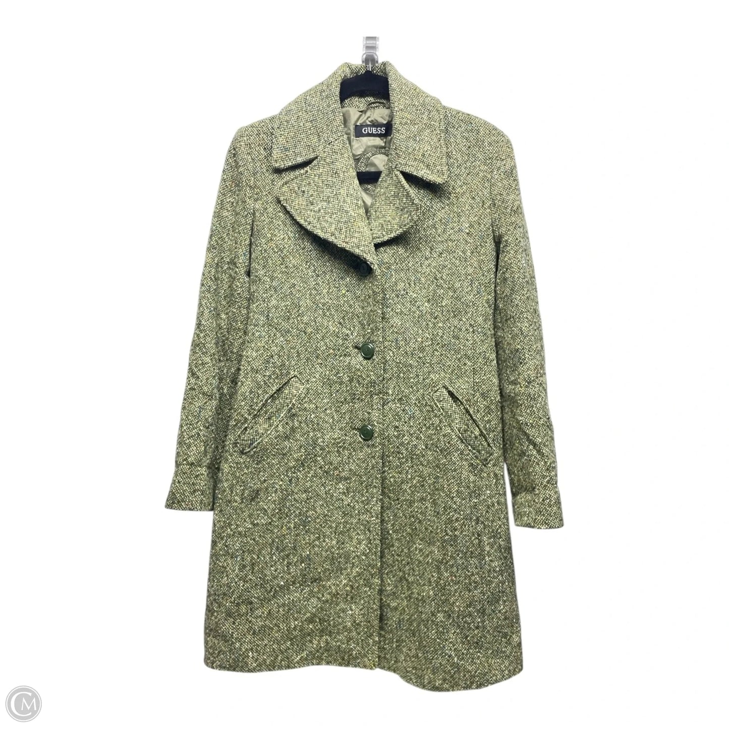 Coat Other By Guess In Green, Size: L