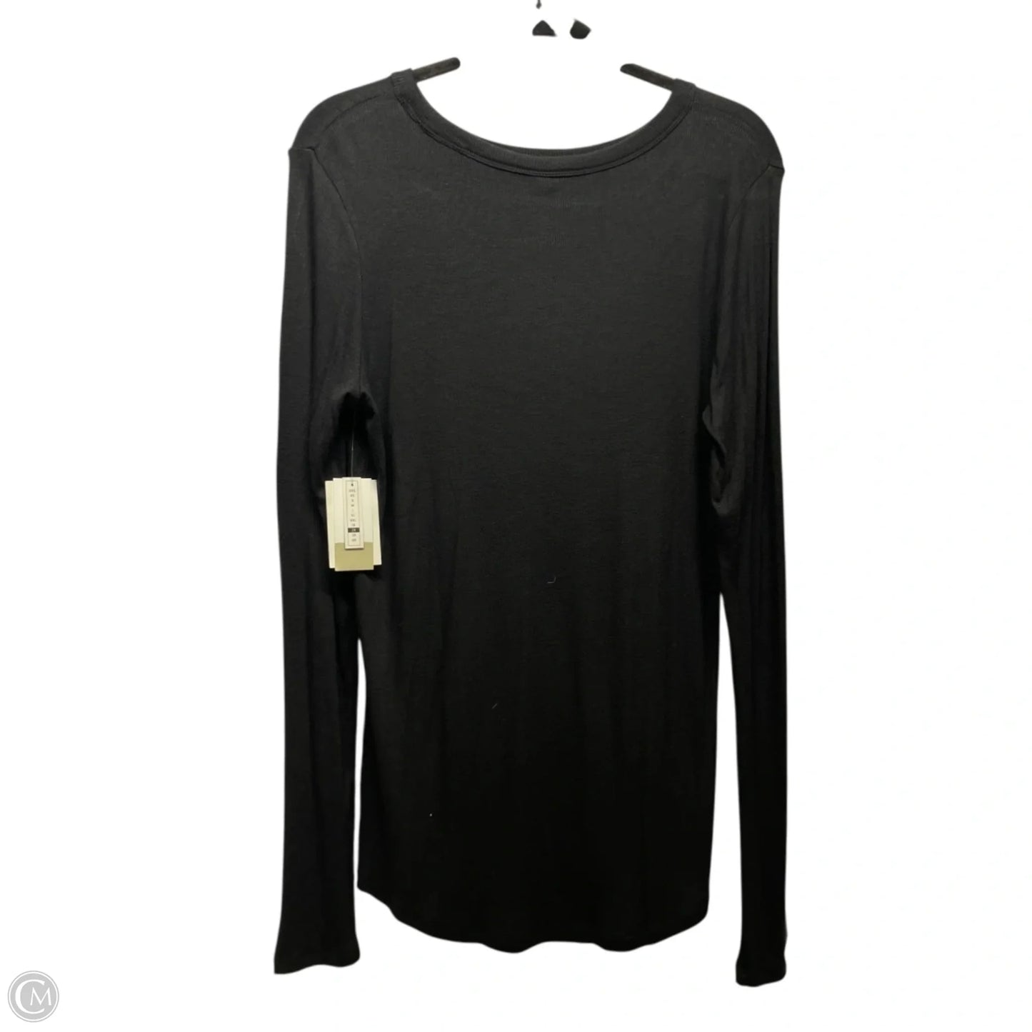 Top Long Sleeve By Bp In Black, Size: 2x