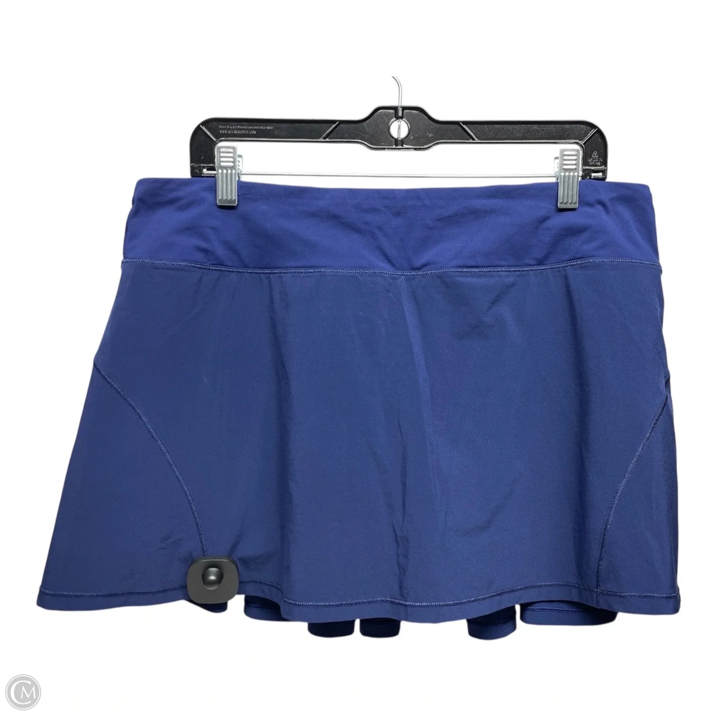 Athletic Skort By Lululemon In Blue, Size: 12