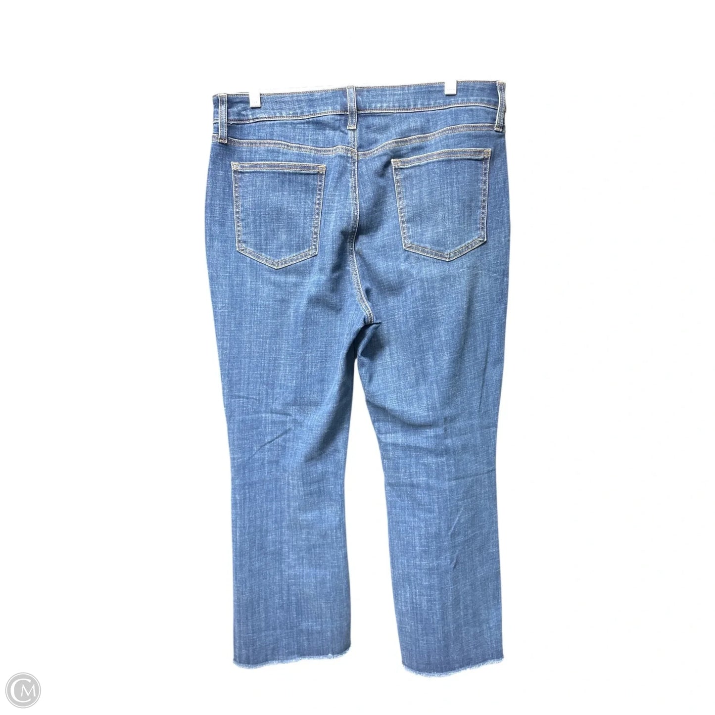 Jeans Flared By Chicos In Blue, Size: 12