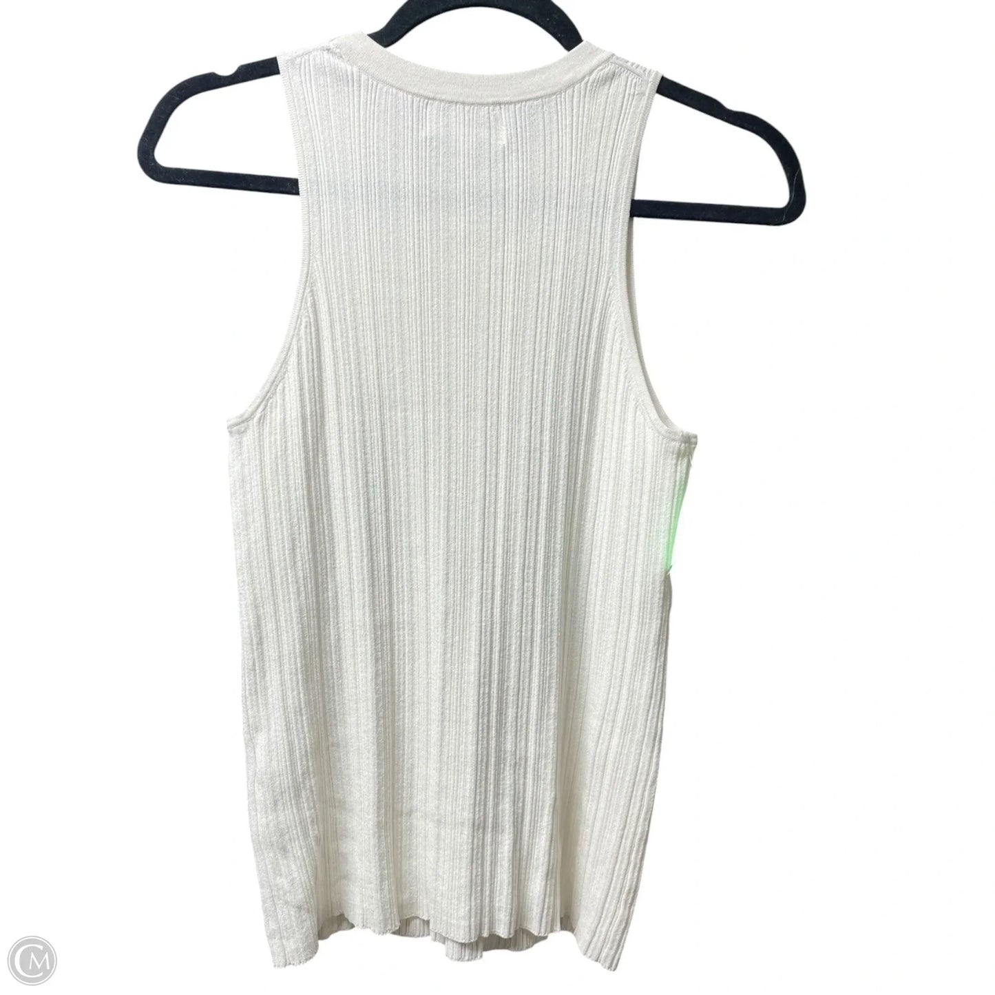 Top Sleeveless By Banana Republic In Cream, Size: Xs
