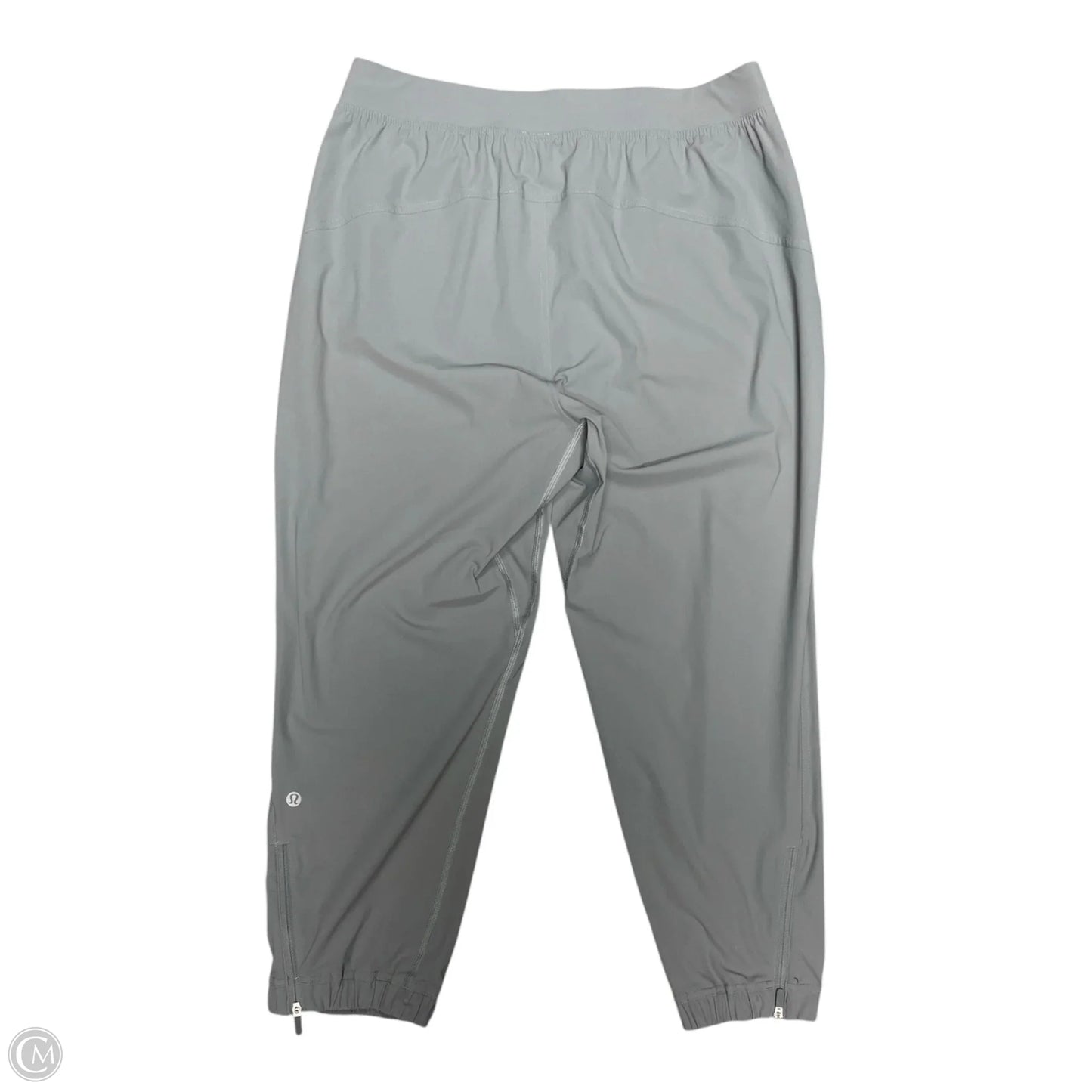 Athletic Pants By Lululemon In Grey, Size: 10