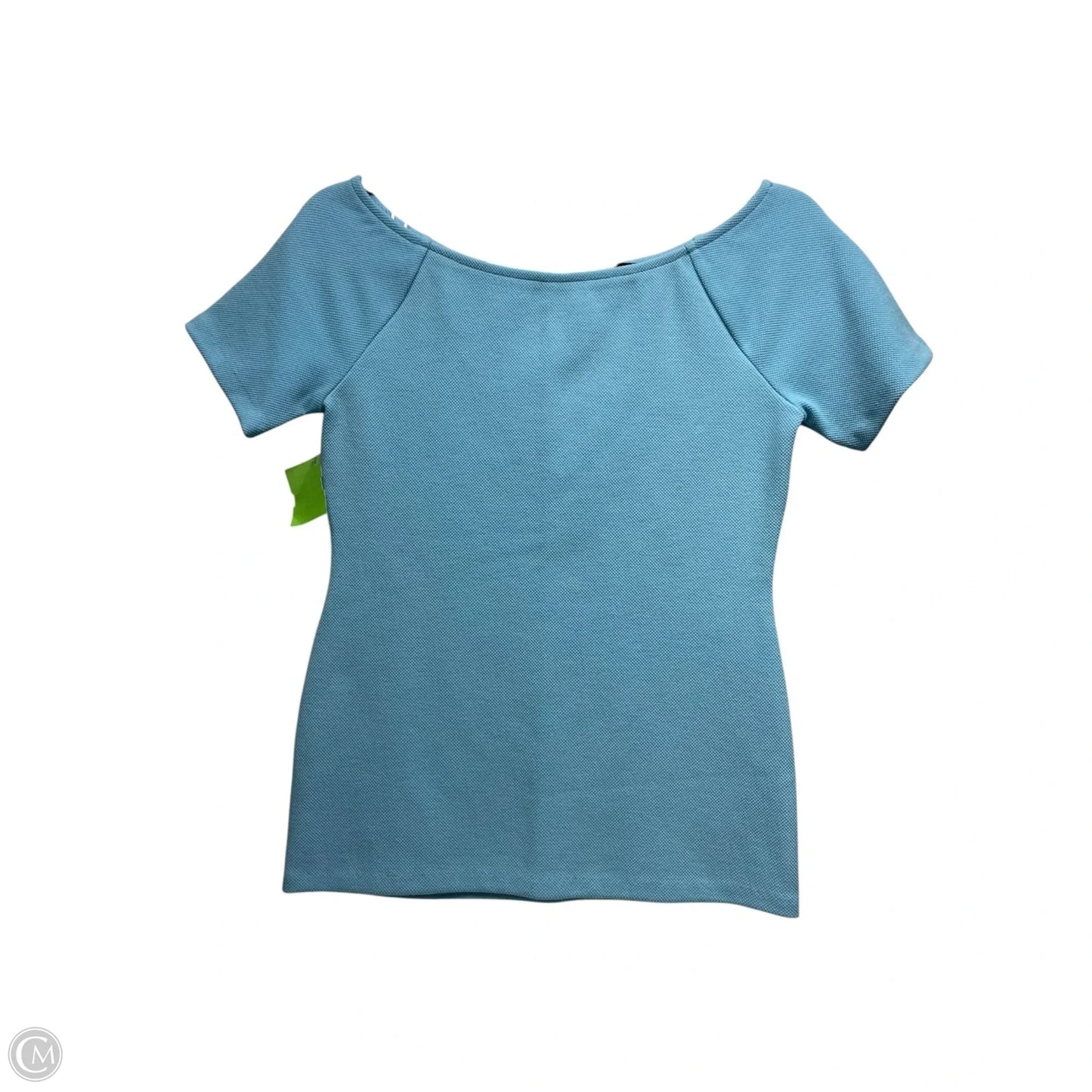 Top Short Sleeve By Ann Taylor In Blue, Size: Xs