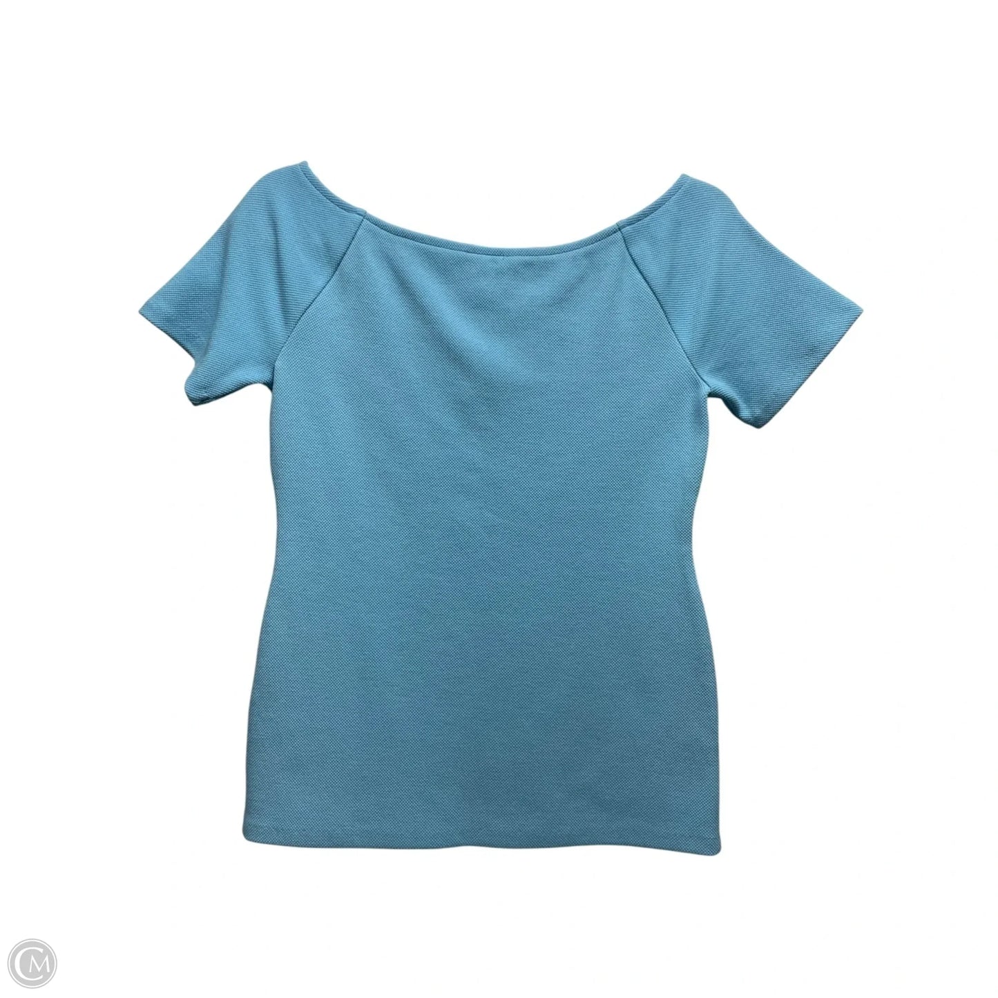 Top Short Sleeve By Ann Taylor In Blue, Size: Xs