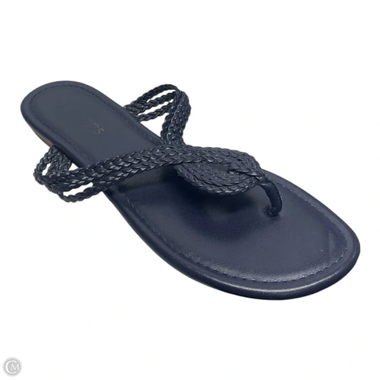 Sandals Flats By Talbots In Blue, Size: 8