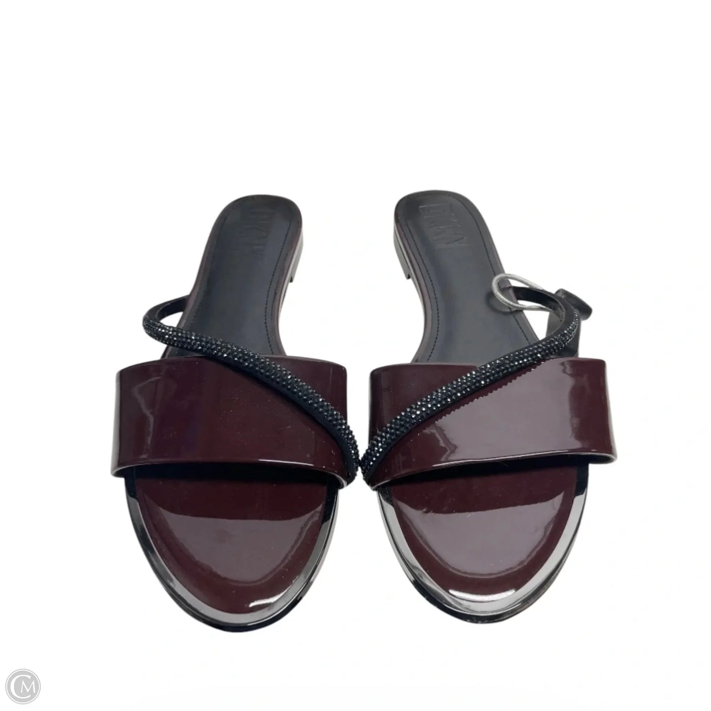 Sandals Flats By Dkny In Maroon, Size: 8