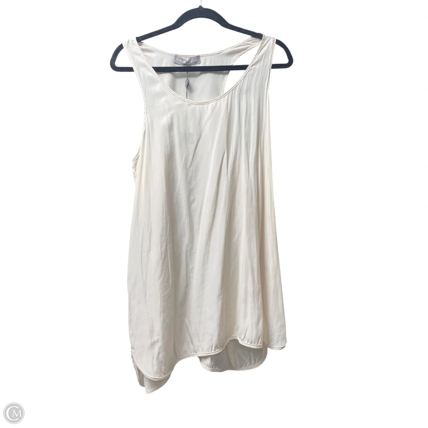 Top Sleeveless By Lola & Sophie In Cream, Size: Xl
