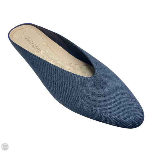 Shoes Flats By Rothys In Navy, Size: 10