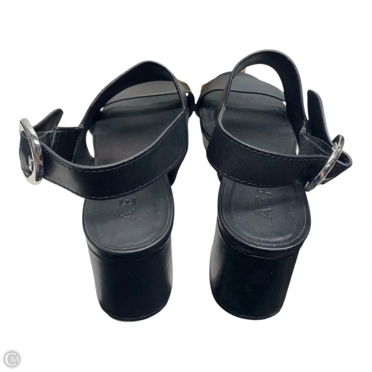 Shoes Heels Platform By Aeropostale In Black, Size: 10