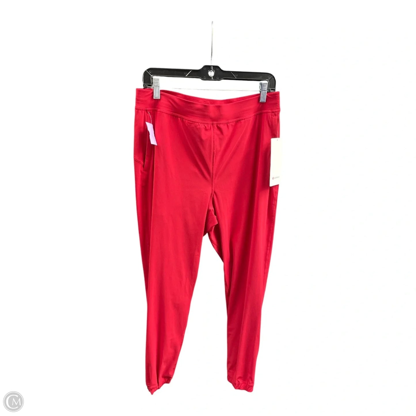 Athletic Pants By Lululemon In Red, Size: 10
