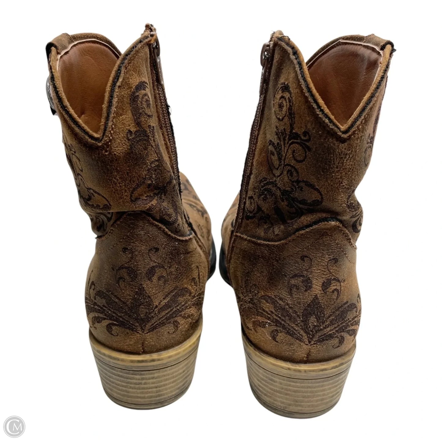 Boots Western By Roper In Brown, Size: 6.5
