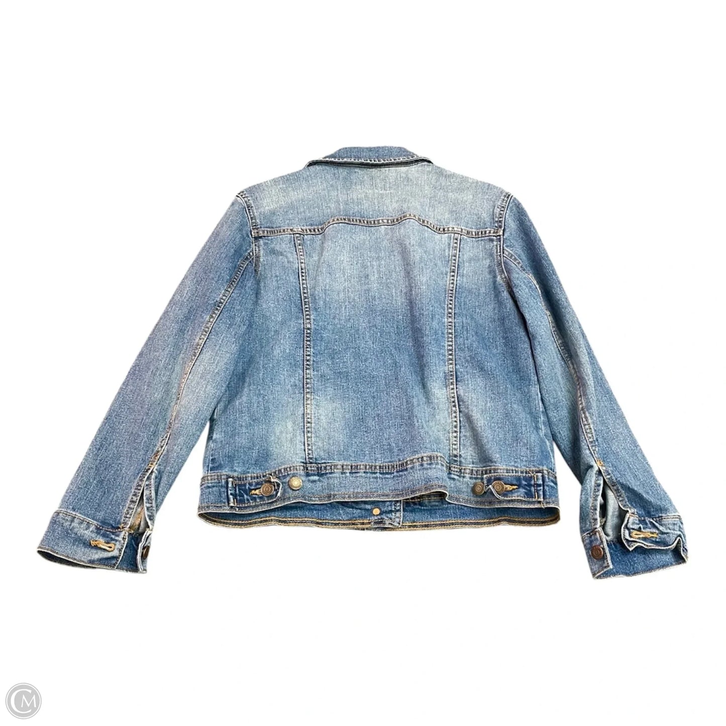 Jacket Denim By Old Navy In Blue Denim, Size: L