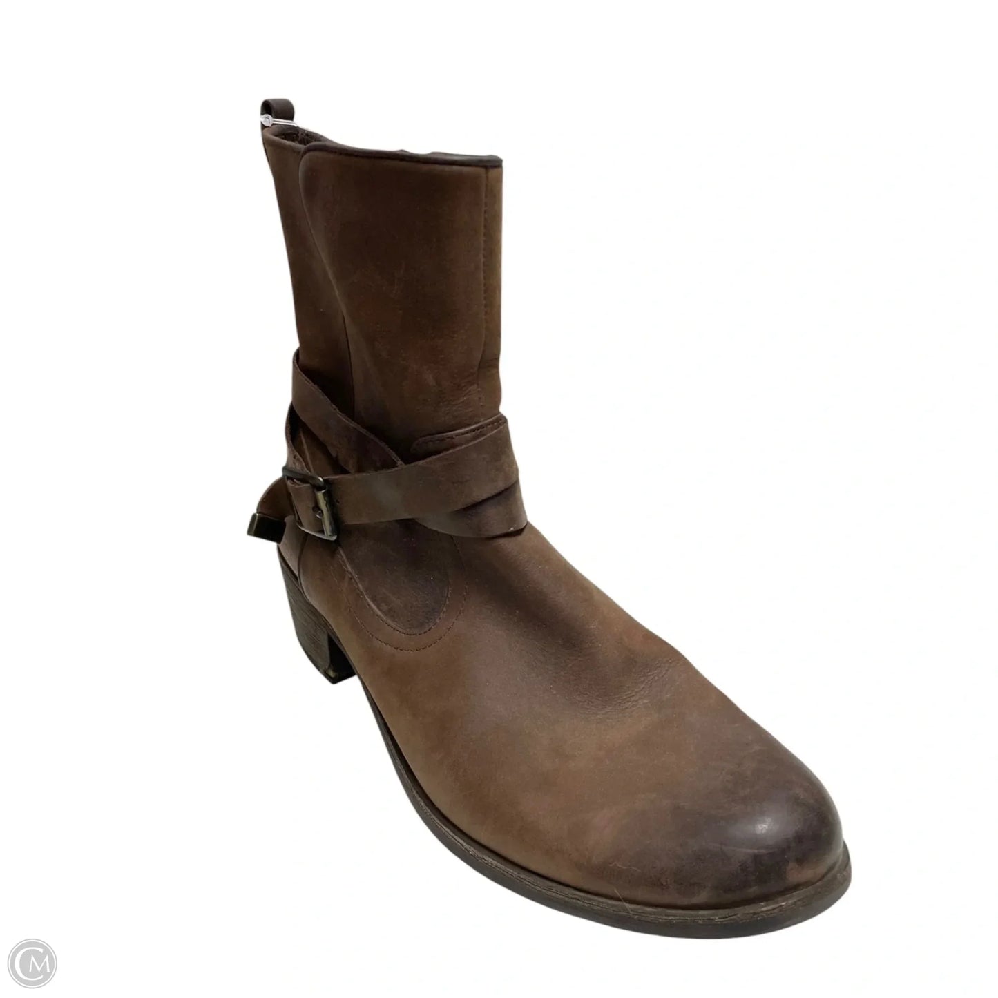 Boots Designer By Ugg In Brown, Size: 9.5