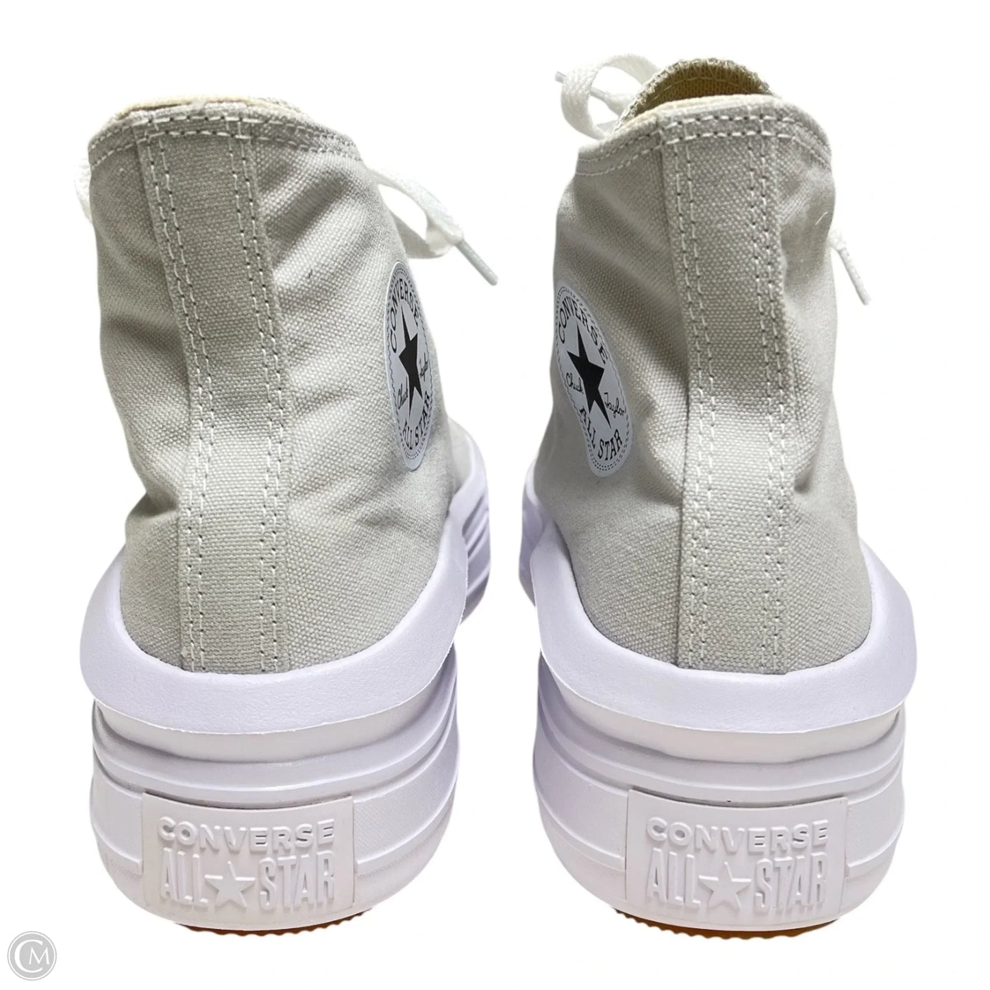 Shoes Athletic By Converse In Grey & White, Size: 9