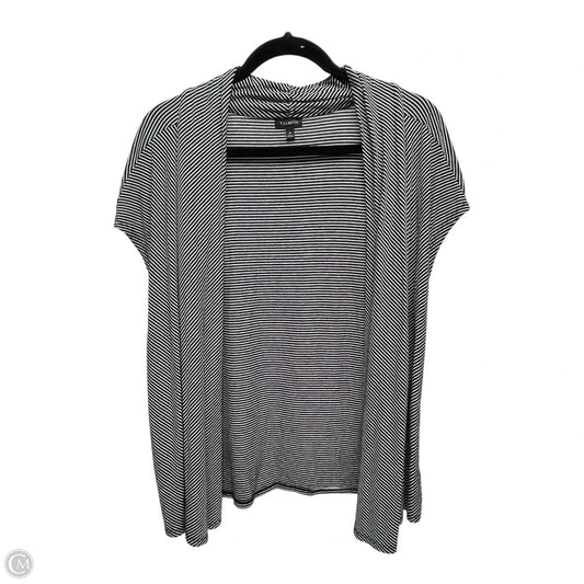 Cardigan By Talbots In Black & White, Size: M
