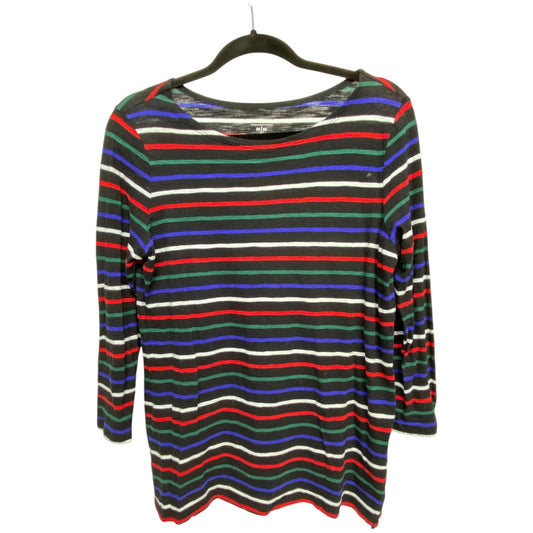Top Long Sleeve By Old Navy In Striped Pattern, Size: M