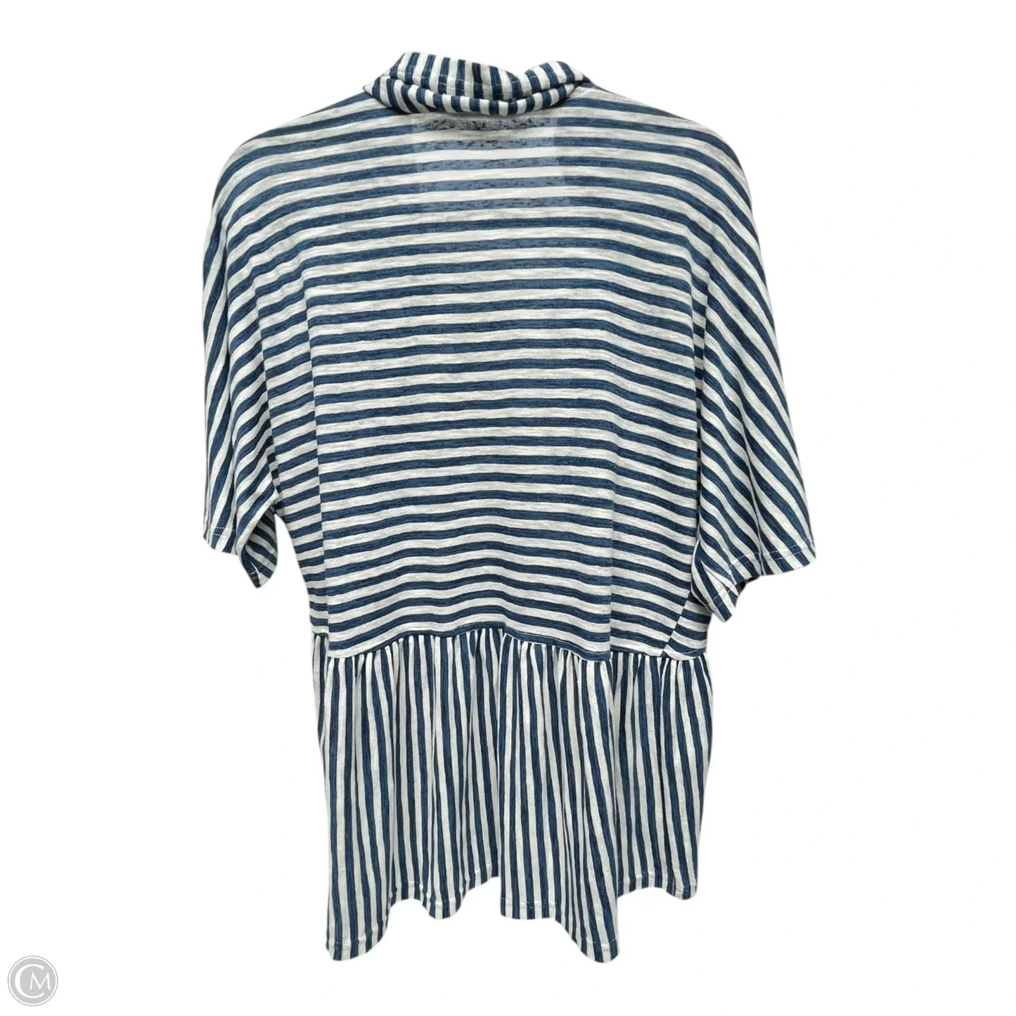 Cardigan By Copper Key In Striped Pattern, Size: S