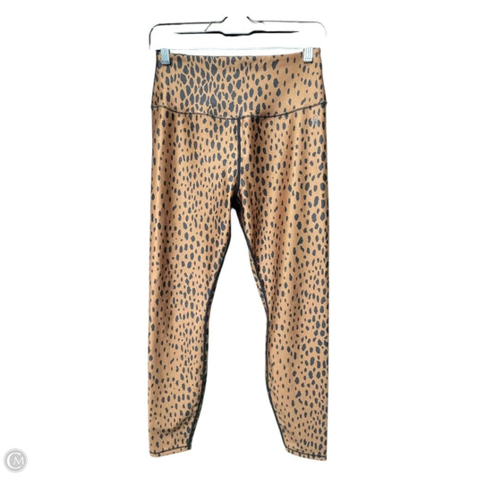 Athletic Leggings By Good American In Animal Print, Size: L
