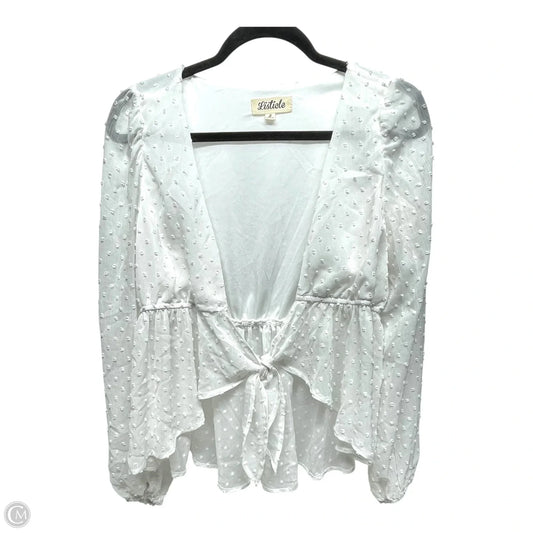 Cardigan By Listicle In White, Size: S
