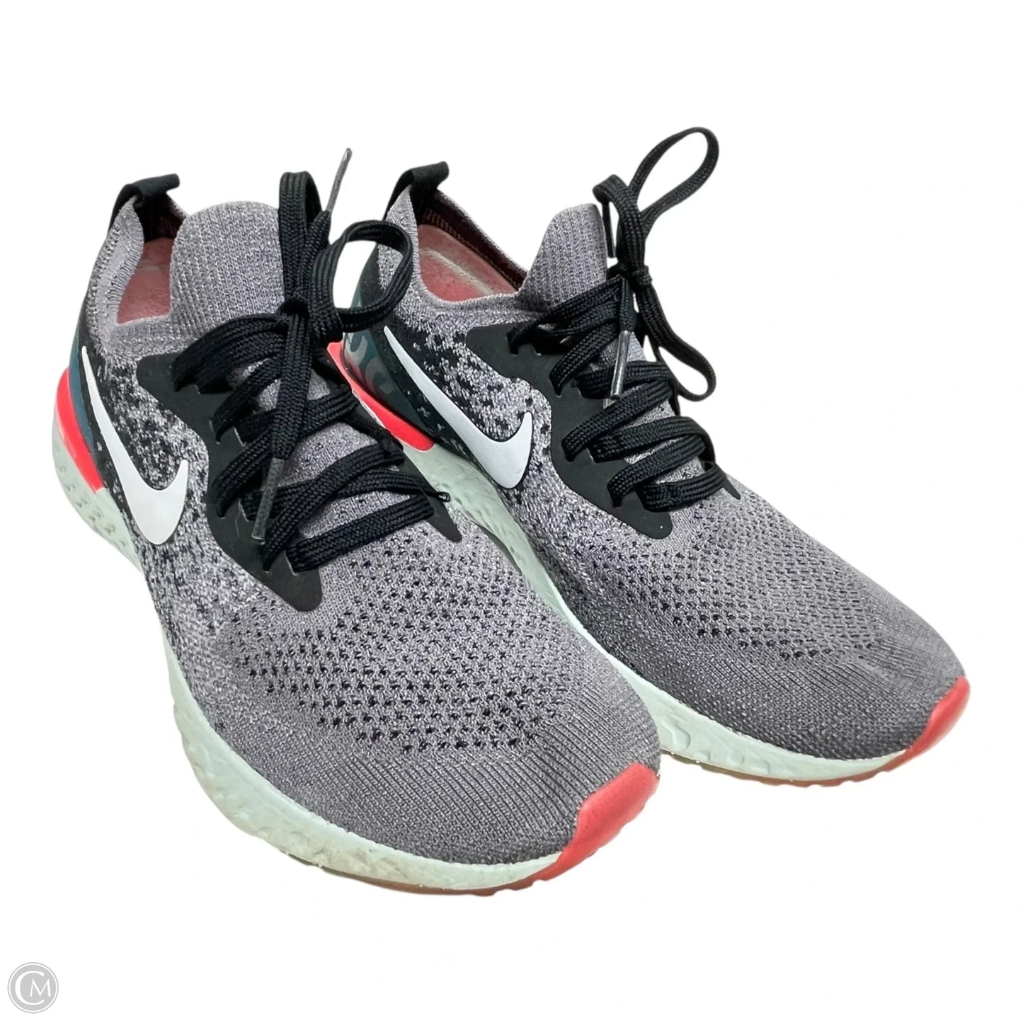 Shoes Athletic By Nike In Grey, Size: 8