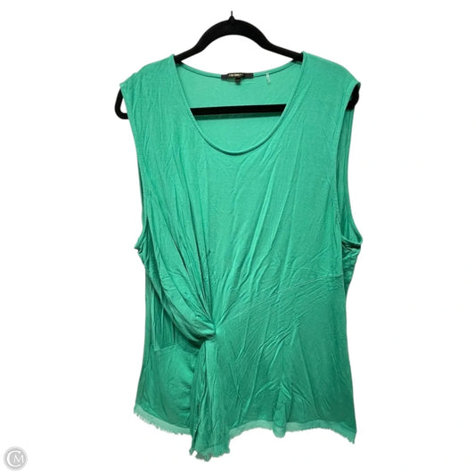 Top Sleeveless Designer By KOBI HALPERIN In Green, Size: Xxl