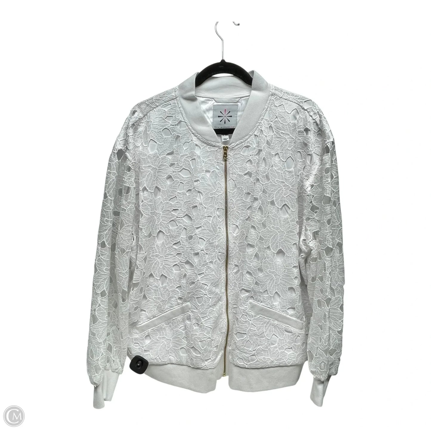 Jacket Other By Isaac Mizrahi Live Qvc In White, Size: Xxl
