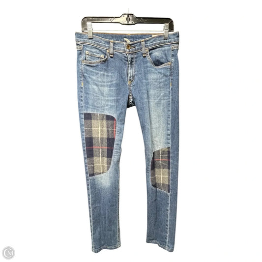 Jeans Skinny By Rag & Bones Jeans In Blue Denim, Size: 4