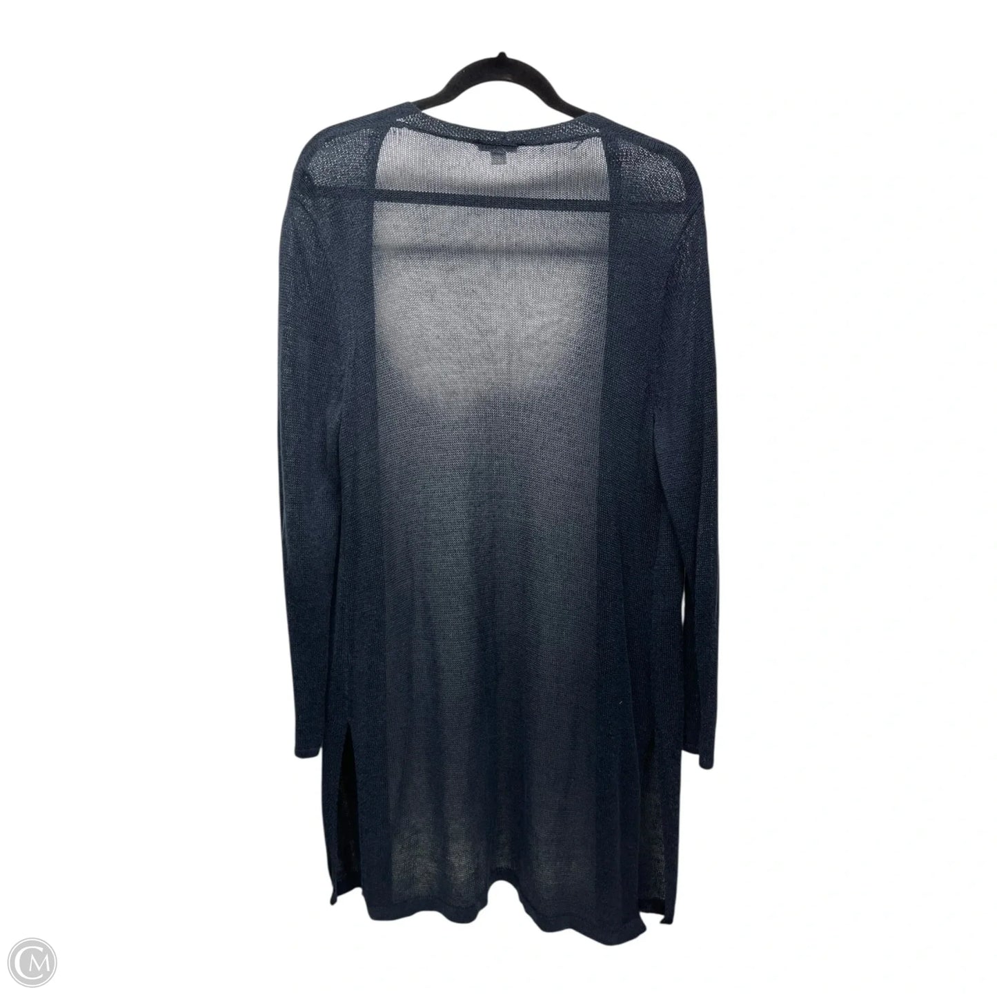 Sweater Cardigan By J. Jill In Blue, Size: M