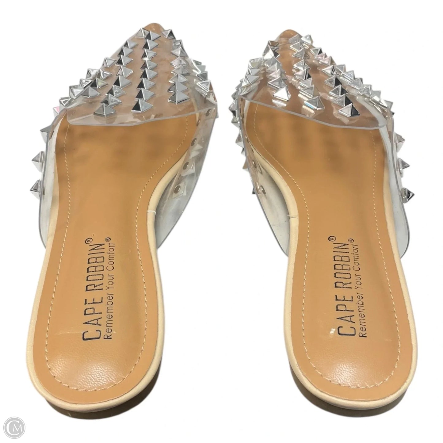 Shoes Flats By CAPE ROBBIN In Clear, Size: 8.5